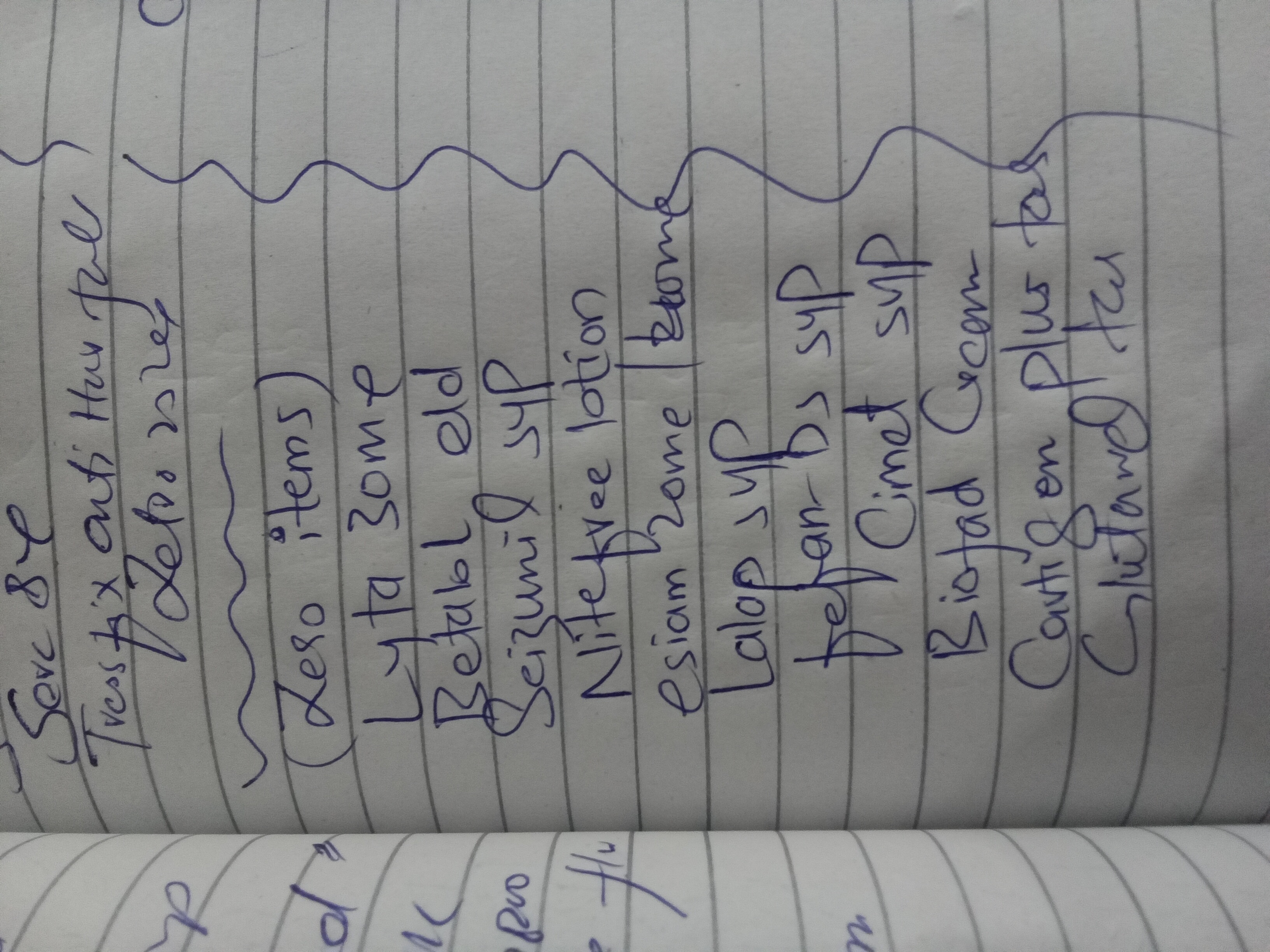 Any Important Documents