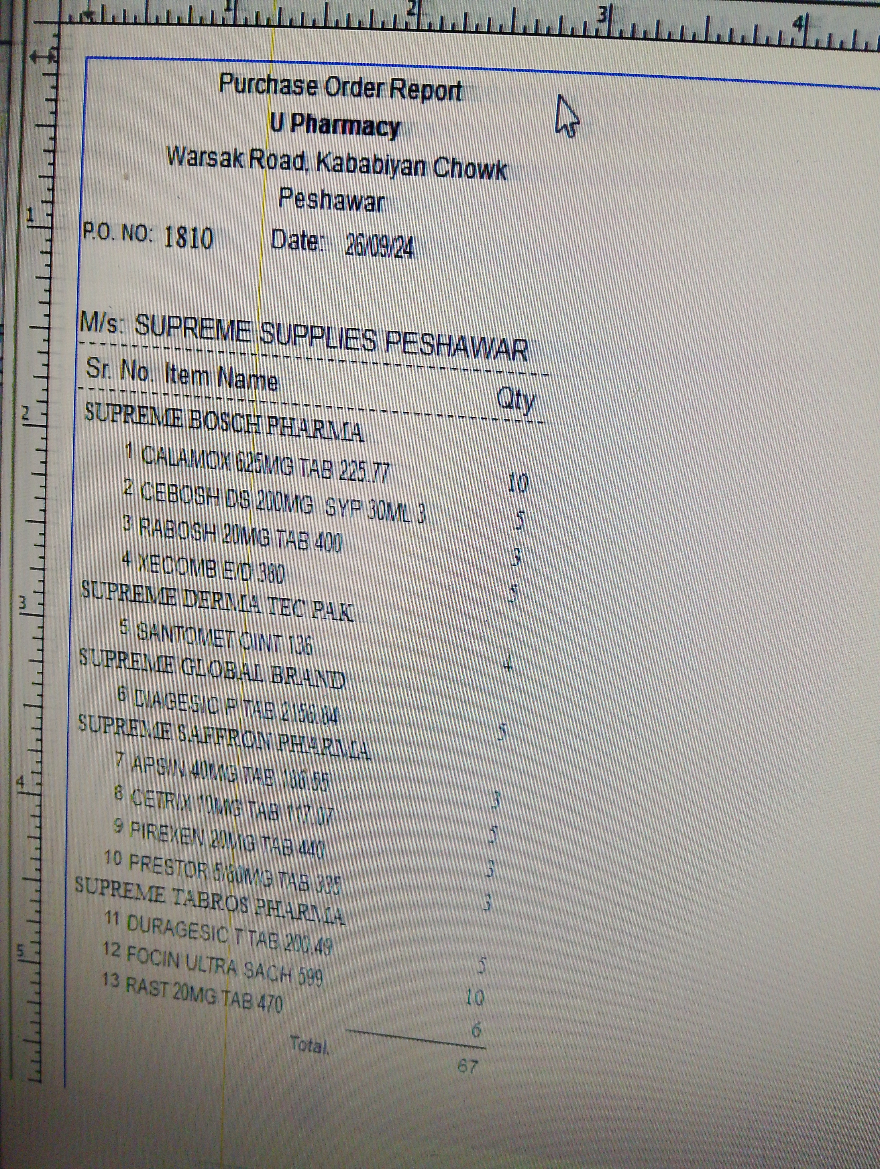 Any Important Documents