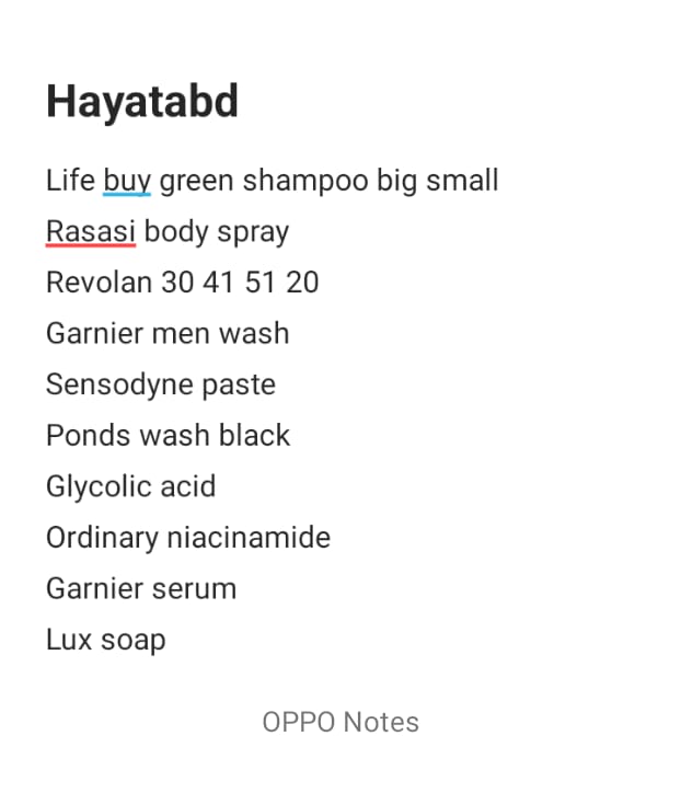 Any Important Documents