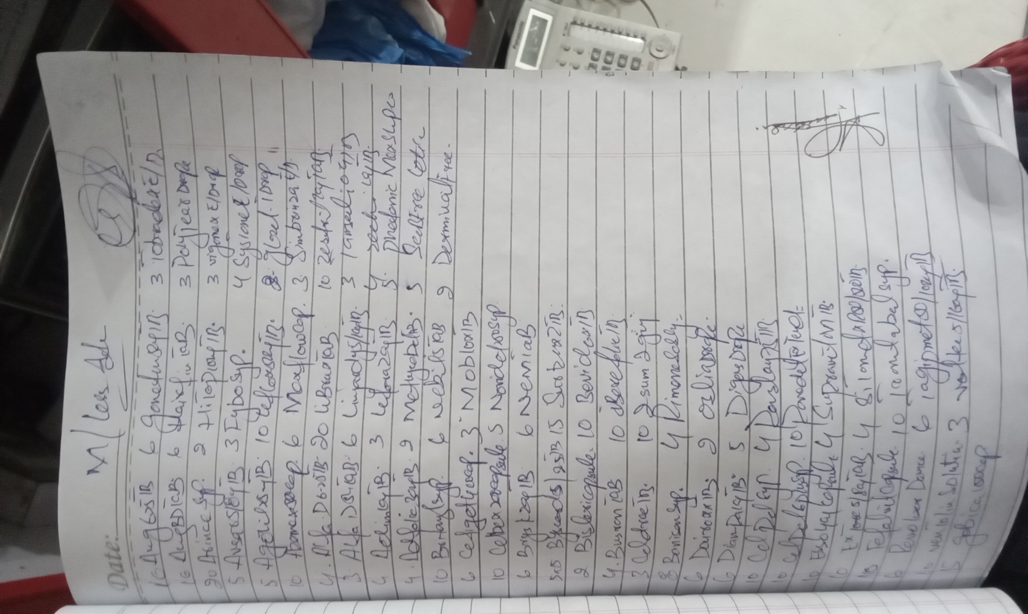 Any Important Documents