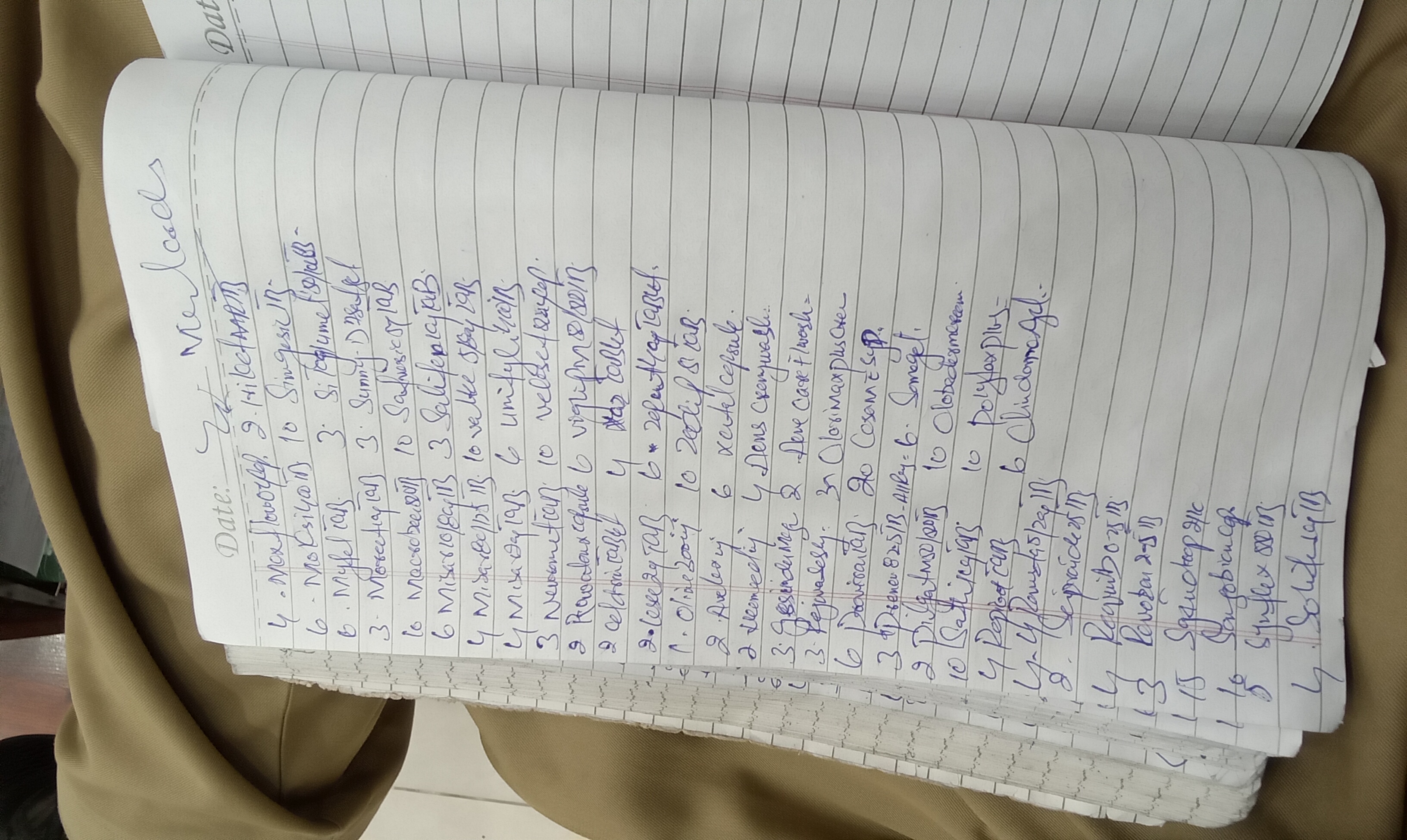 Any Important Documents