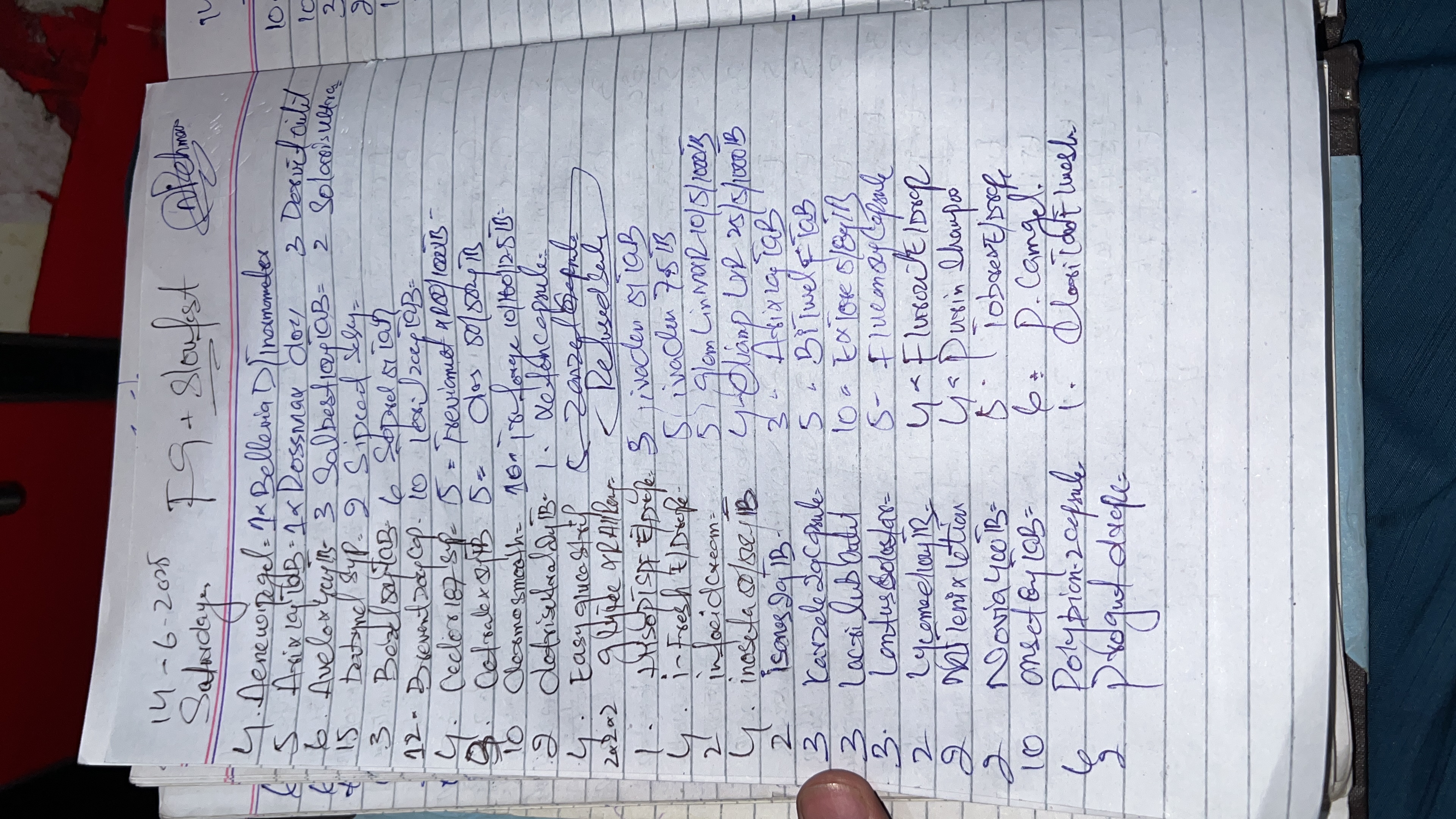 Any Important Documents